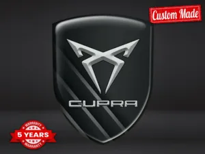 Seat Cupra Domed Auto Signs Sports High Quality Professional